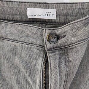 Curvy Skinny Jeans from Ann Taylor Loft Light Gray